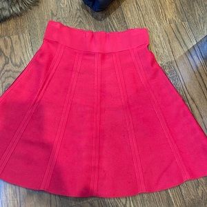 Red ted baker skirt size s